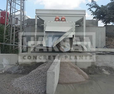 Concrete Recycling Unit